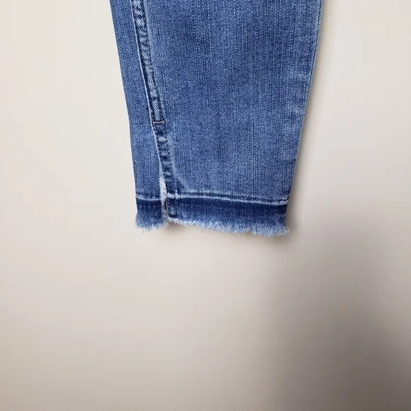 TREASURE & BOND Midrise Skinny Ankle Ripped Jeans - Picture 3 of 10